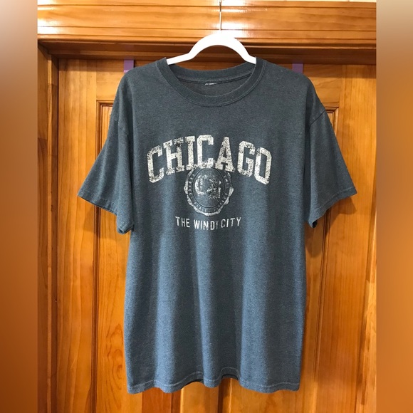 Chicago The Windy City Tee Shirt T-shirt
Size XL 46 - 48
Crew Neck 
60% Cotton - Picture 5 of 16